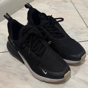 Nike Black and White Air Max Sneakers